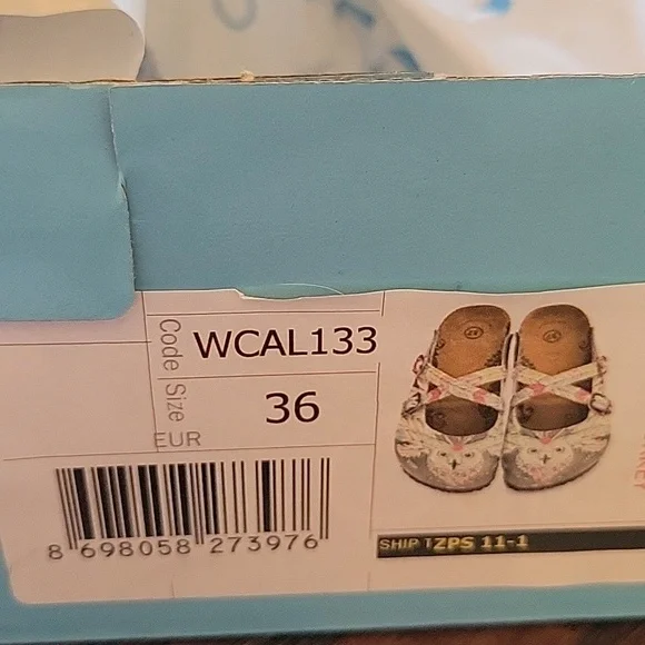 Calceo Owl clogs WCAL133 Women's sz 36 /US 5.5 NIB - Picture 8 of 8